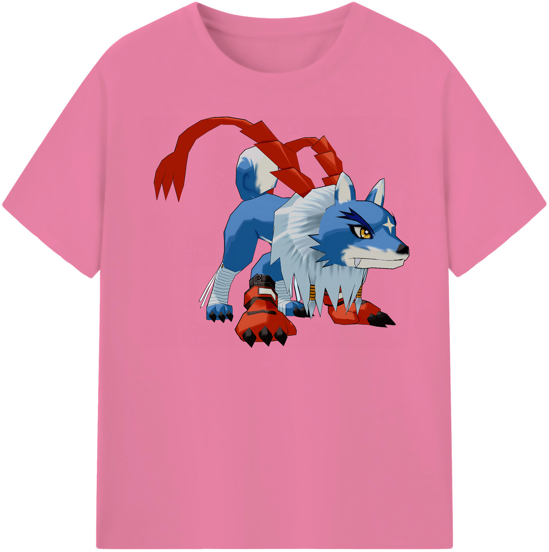 （画像用） Digimon デジタルモンスター/デジモン 綿100％半袖Tシャツ（フロントプリント）